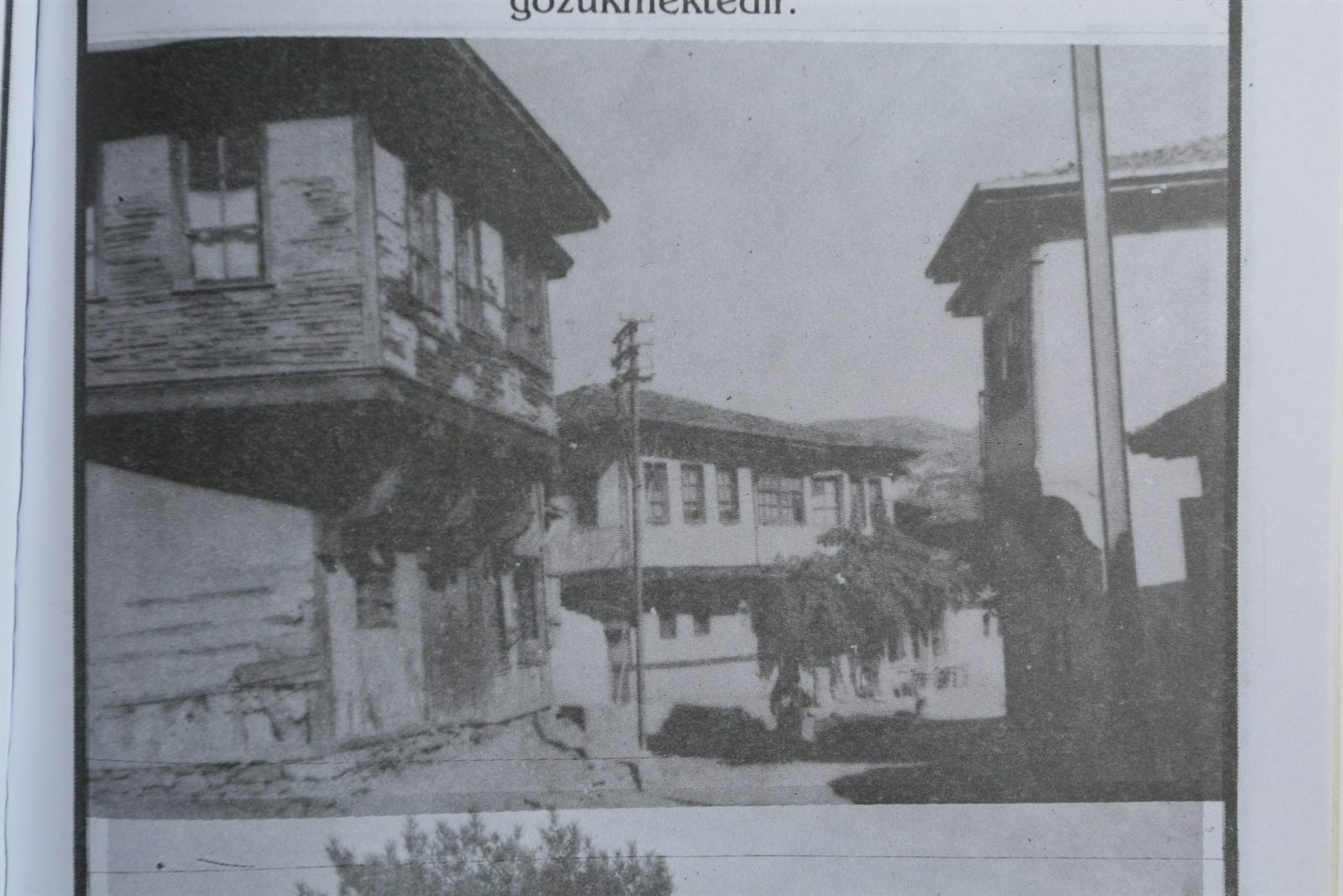 Kastamonu çarşısından tarihî görüntü